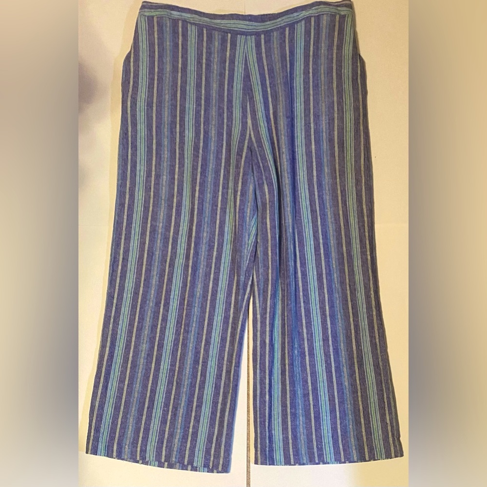 Coldwater creek stripped pants, lightly worn